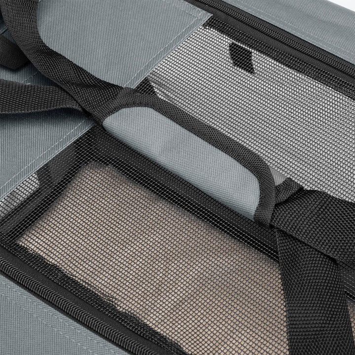 trasportino pieghevole per cani Lassie S (grigio scuro)