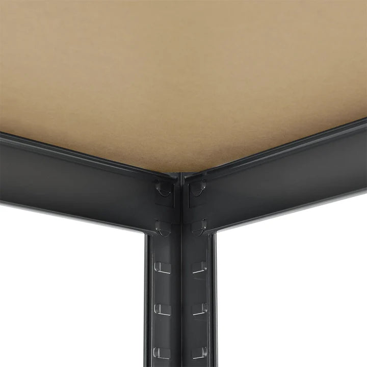 2er Set Lagerregal Basic 180 x 90 x 40 cm in Grau