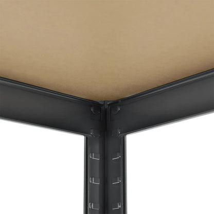 2er Set Lagerregal Basic 180 x 90 x 40 cm in Grau