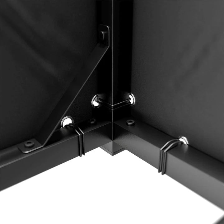 Kaminholzregal außen mit Dach