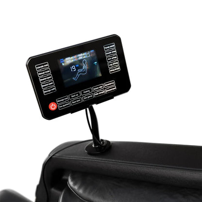 Massagesessel Naxos Bluetooth & Heizung Schwarz