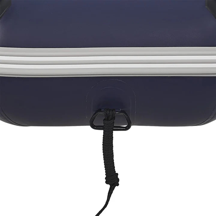 Barca gonfiabile a pedali grigia con fondo in alluminio - 3,80 m incl. certificato di sdoganamento