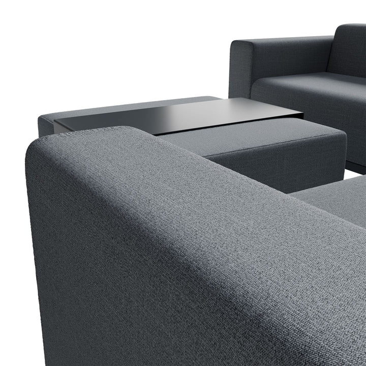 Premium Gartenlounge Sorano Dunkelgrau - Palo24