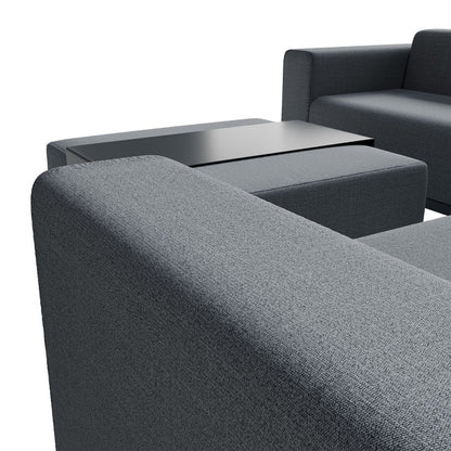 Premium Gartenlounge Sorano Dunkelgrau - Palo24