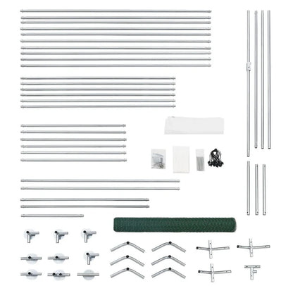 Freilaufgehege HLS25T 3x4x2 m für Hühner