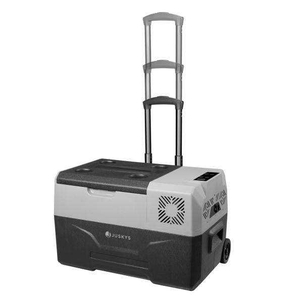 Frigorifero portatile con compressore Yukon 30 l in grigio controllo tramite app e presa di ricarica USB