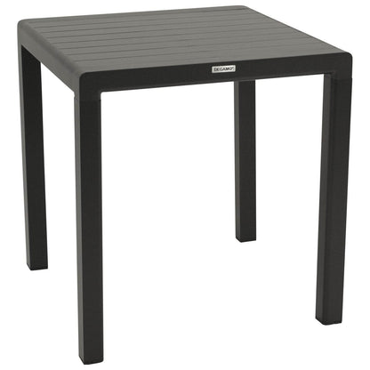 Bistrotisch PARIS 70x70cm, Aluminium anthrazit - Palo24