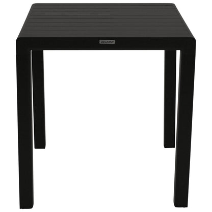 Bistrotisch PARIS 70x70cm, Aluminium anthrazit - Palo24