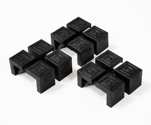 12-er Satz Bodenschoner für Festzeltgarnitur