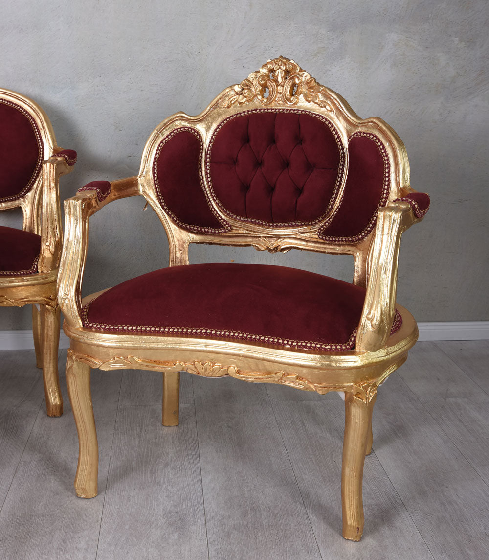 DIVANO SET GRUPPO DIVANO BAROCCO POLTRONA TAVOLINO