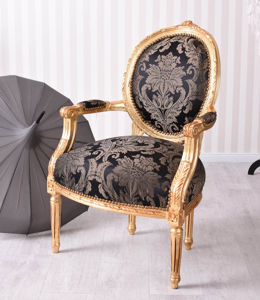 Königlicher Medaillon Sessel Barockstil - Palo24