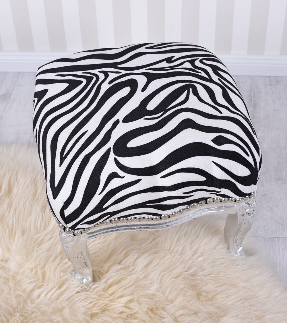 REPOSE-PIED BAROQUE REPOSE-PIEDS ARGENT ANTIQUE