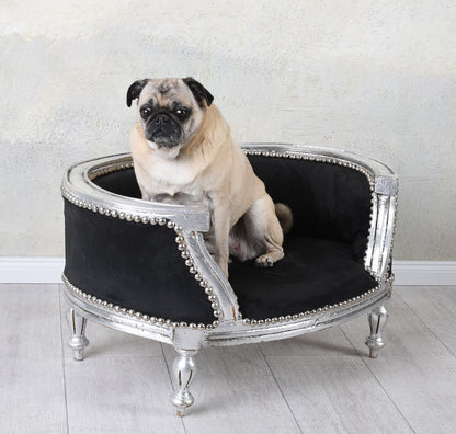 LETTO PER CANI ROYAL DIVANO PER CANI IN LEGNO STILE BAROCCO PUG BULLY