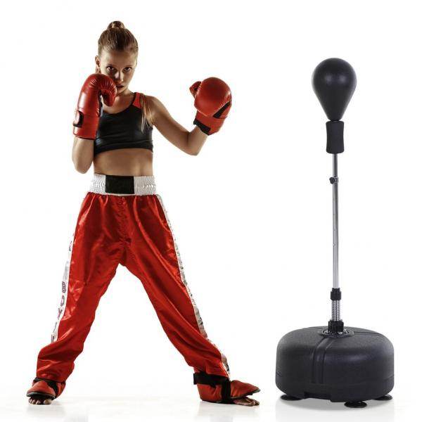punchingball handschuhe Punchingball Set Boxen Training Set Standboxsack mit Handschuhe höhenverstellbar
