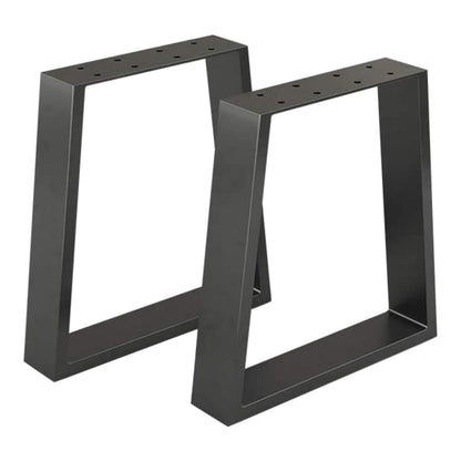 Tischgestell Marstal 42x40cm Schwarz