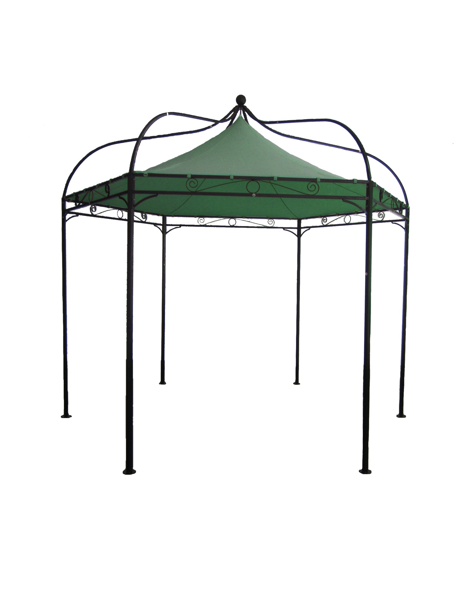 Toiture de remplacement pour pavillon MODENA, polyester enduit PVC vert