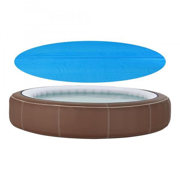 Poolabdeckung 488 cm Rund Blau