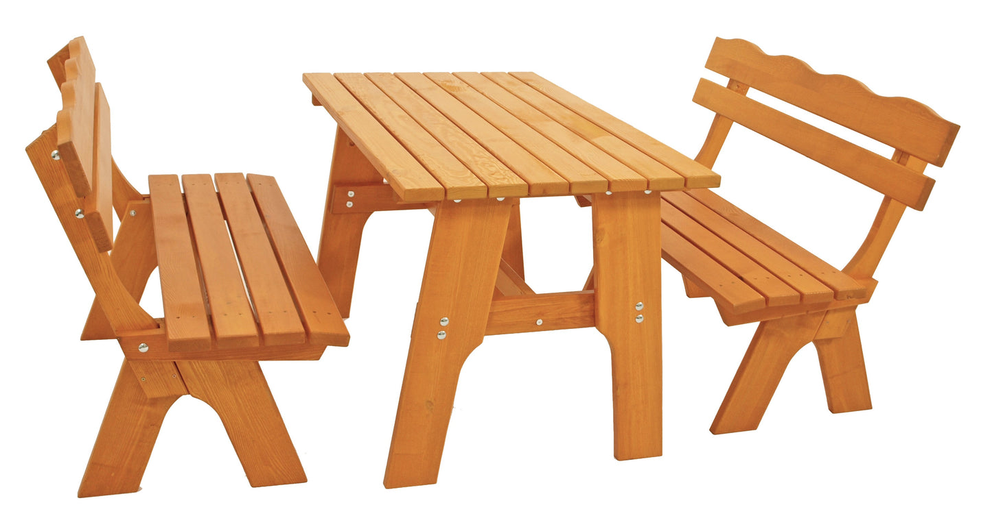 Ensemble FREITAL, 3 pièces, 120cm, pin imprégné