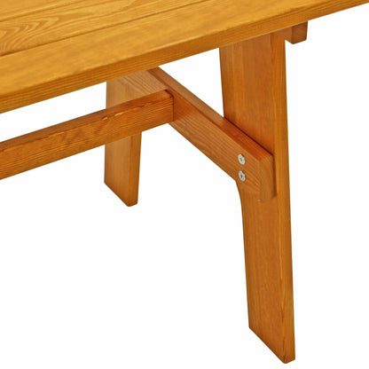 Set gruppo di sedute FREITAL 3 pezzi 200cm, pino impregnato