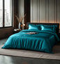 Bettbezug Glänzend Petrol