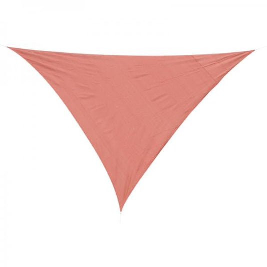 Auvent pare-soleil Triangles de protection solaire HDPE (rouge, 3x3x3m)