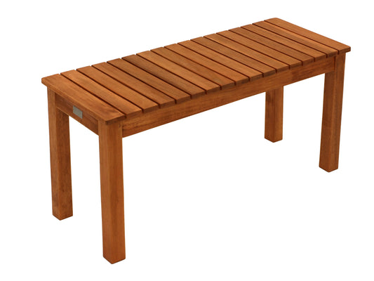 Hockerbank MERIDA 2-sitzer, Eukalyptus geölt, FSC®-zertifiziert