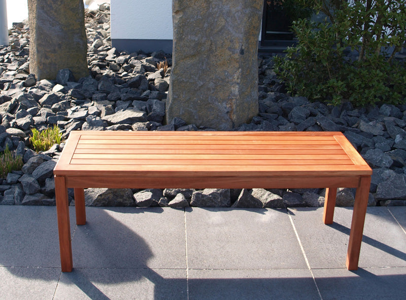 Hockerbank SOLO 2-sitzer, Eukalyptus geölt, FSC®-zertifiziert