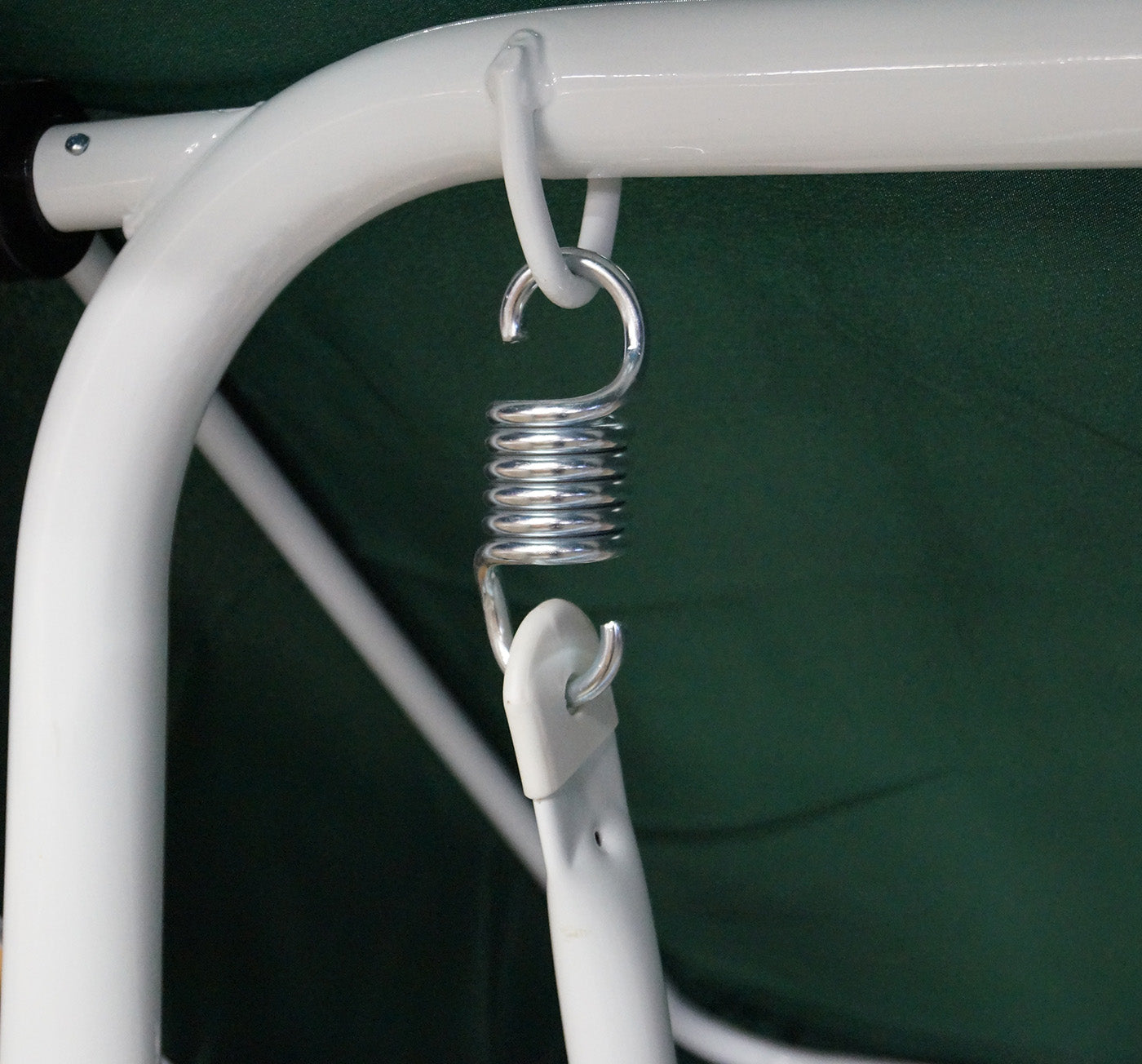 Hollywoodschaukel FLORIDA 3-sitzer, weiss / grün