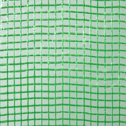 Serra in plastica con finestra e porta Green Steel PVC plastica