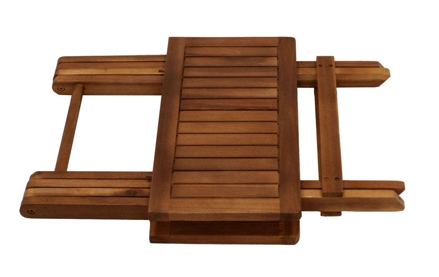 Tavolino pieghevole FLORENCIA 50x50cm, acacia oliata