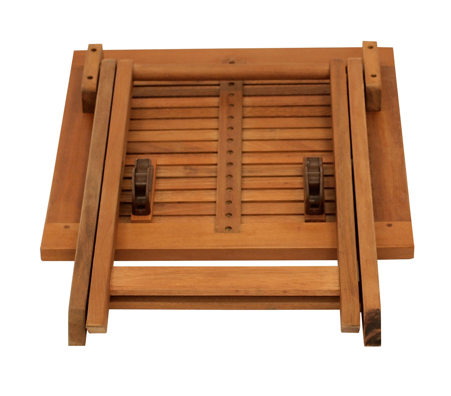 Klapp - Beistelltisch JAVA 45x45cm, Akazienholz geölt, FSC®-zertifiziert