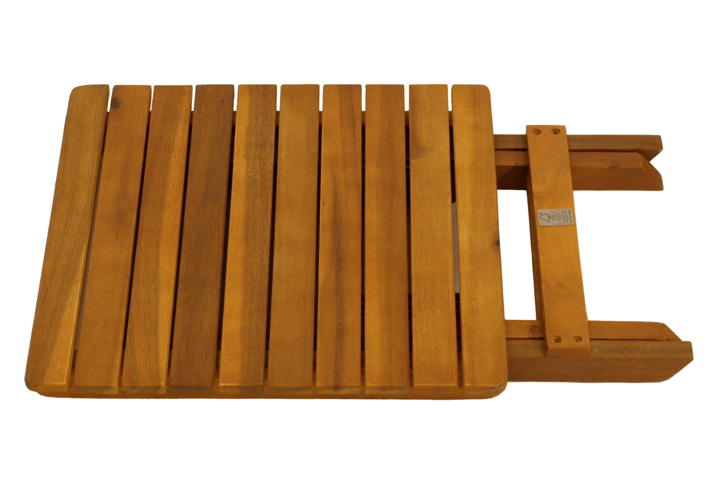 Klapp - Beistelltisch MARA 38x38cm, Akazie geölt