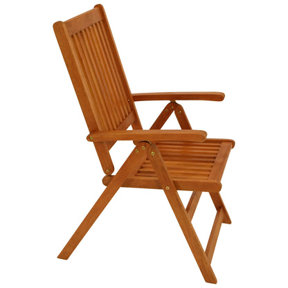 LAGO chaise pliante, lot de 2, eucalyptus huilé, certifié FSC®