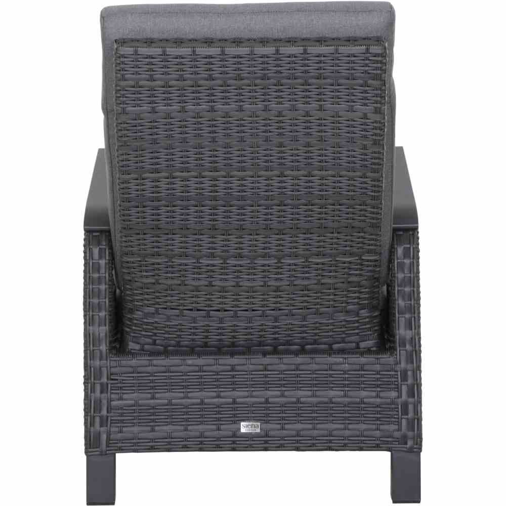 Garten Sessel SOLEA Anthrazit Grau Lounge Sessel - Palo24