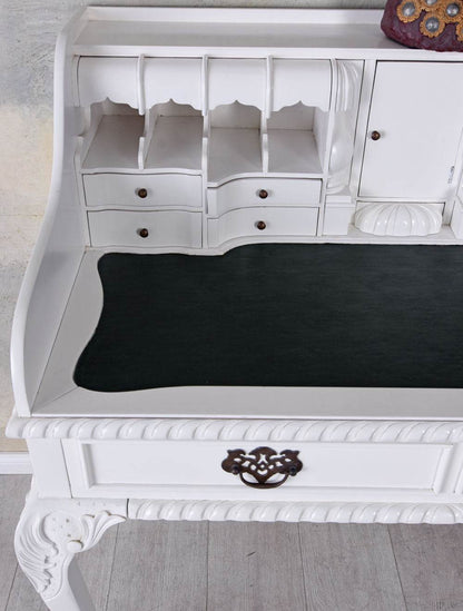 Landhaus Sekretär Shabby Chic Schreibtisch Weiss - Palo24