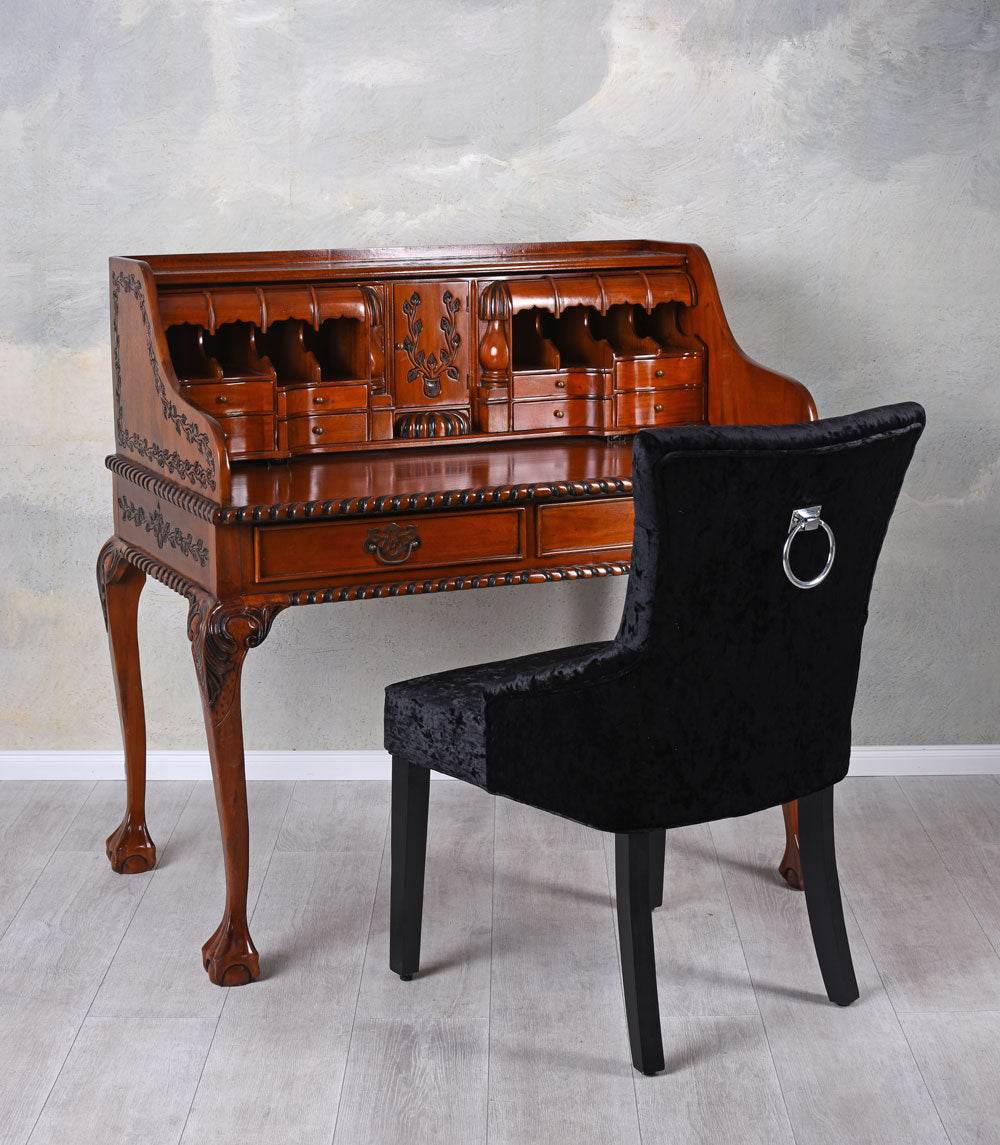 Sekretär Antik Schreibtisch Mahagoniholz Massivholz - Palo24