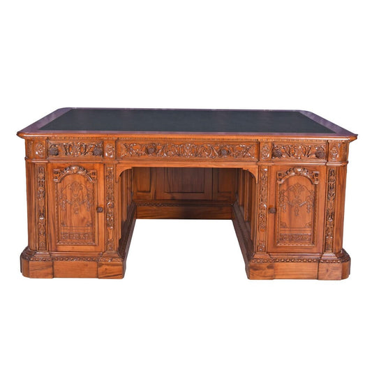 Präsidenten Schreibtisch XXL Mahagoni - Palo24