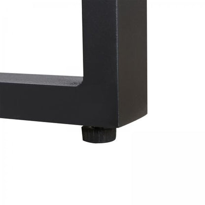 4-tlg. Gartenmöbel Set Sitzgruppe mit Couchtisch Doppelsofa Kissen Alu Grau - Palo24