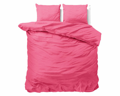 Satin Point Bettbezug 200x220 cm Pink