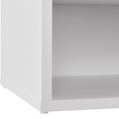 Scarpiera 60x30x44 cm Bianco / Grigio