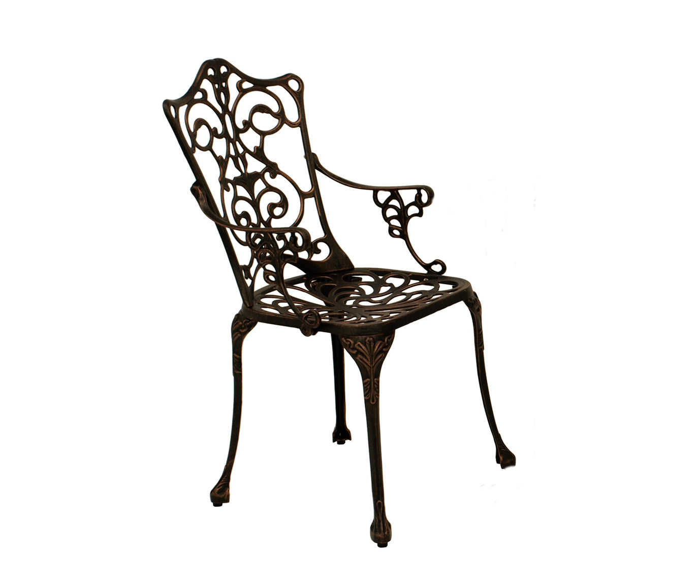 Gartensessel LUGANO Alu braun, wetterfest