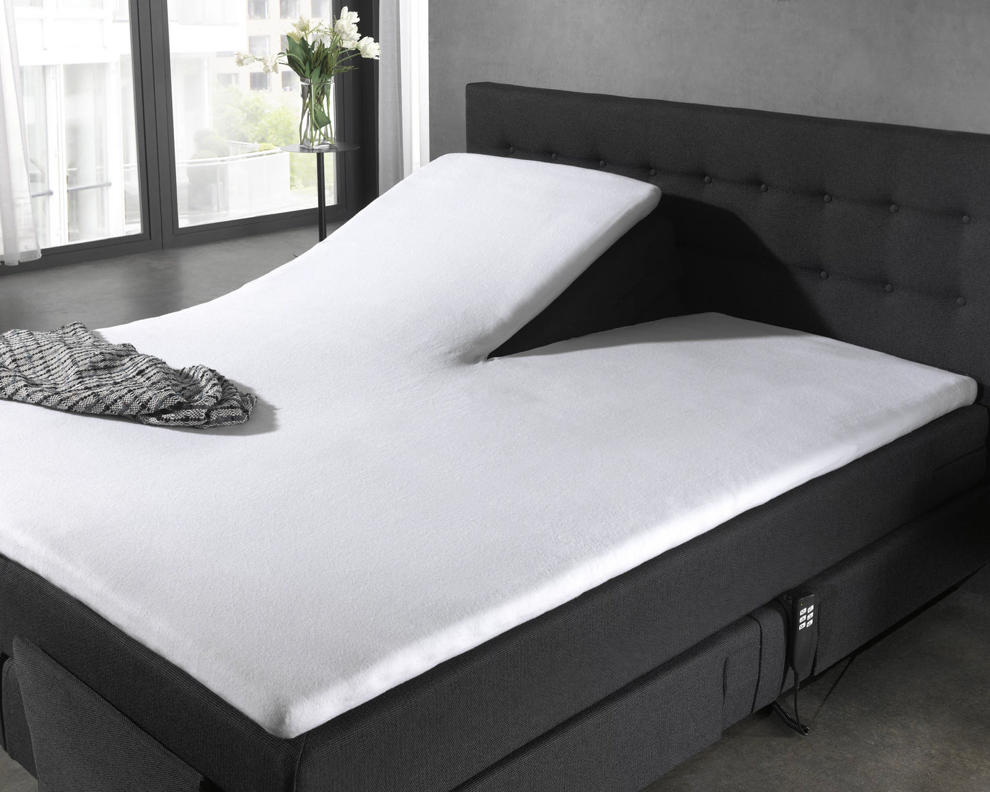 Split Topper Molton Spannbettlaken