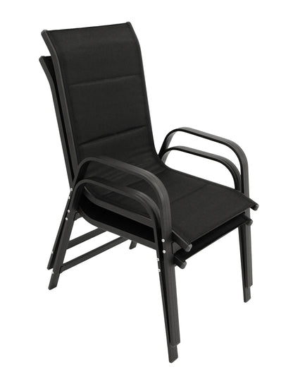 Stapelsessel Cesano Aluminium Anthrazit