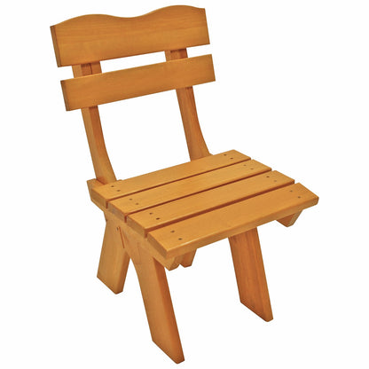 Chaise de jardin Freital en bois massif de pin imprégné