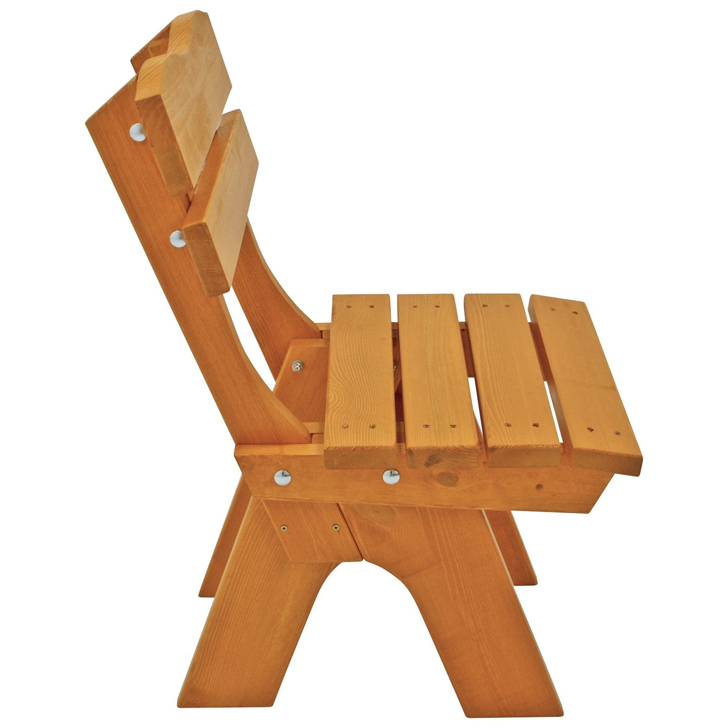 Chaise de jardin Freital en bois massif de pin imprégné