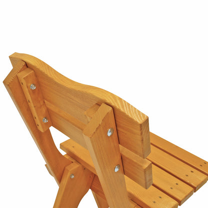 Chaise de jardin Freital en bois massif de pin imprégné