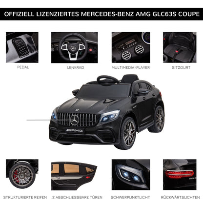 Kinderfahrzeug Mercedes-Benz AMG GLA45 lizenzierter Elektroauto mit Fernbedienung