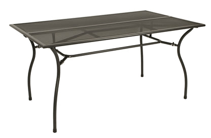 Streckmetalltisch CLASSIC 90x150cm rechteckig. Farbe anthrazitgrau.