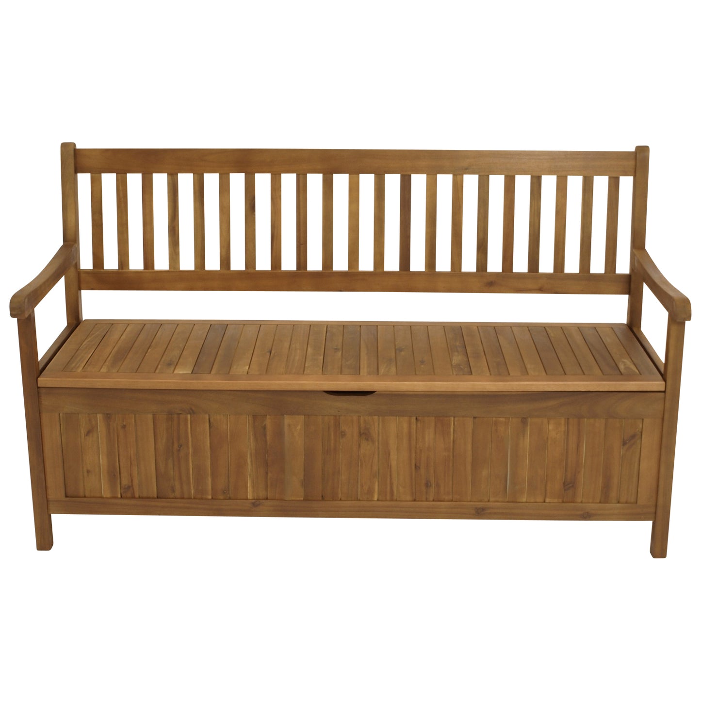 Truhenbank groß Staukastenbank Gartenbank mit Staukasten BENITA 3-sitzer 150cm