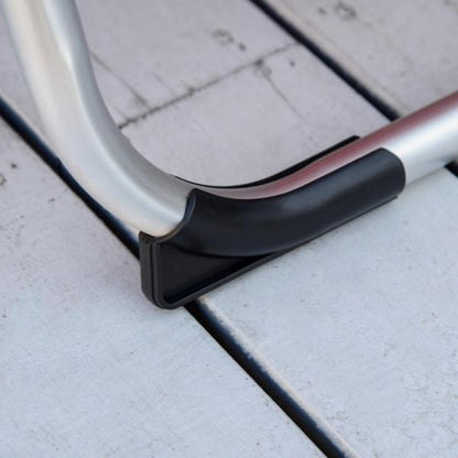 Sonnenliege Gartenliege Alu Stoffliege Relaxliege 5-fach verstellbar faltbar ergonomisch Netzstoff Rot 170 x 60 x 76 cm - Palo24